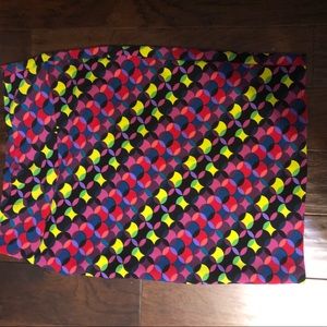 Neon Cassie Skirt by LuLaRoe XL